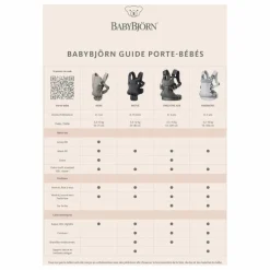 Porte-bébé One Air en mesh | Gris