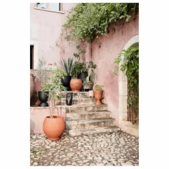 Porte-plante Agnes en rotin