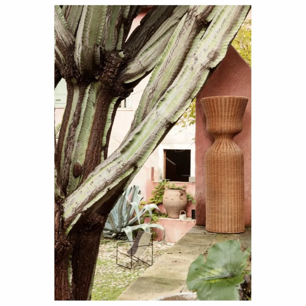 Porte-plante Agnes en rotin