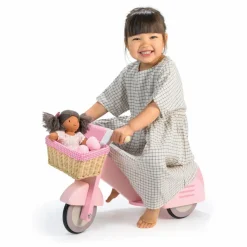 Porteur scooter avec panier
