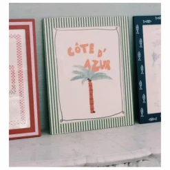 Poster Côte d'Azur | Vert