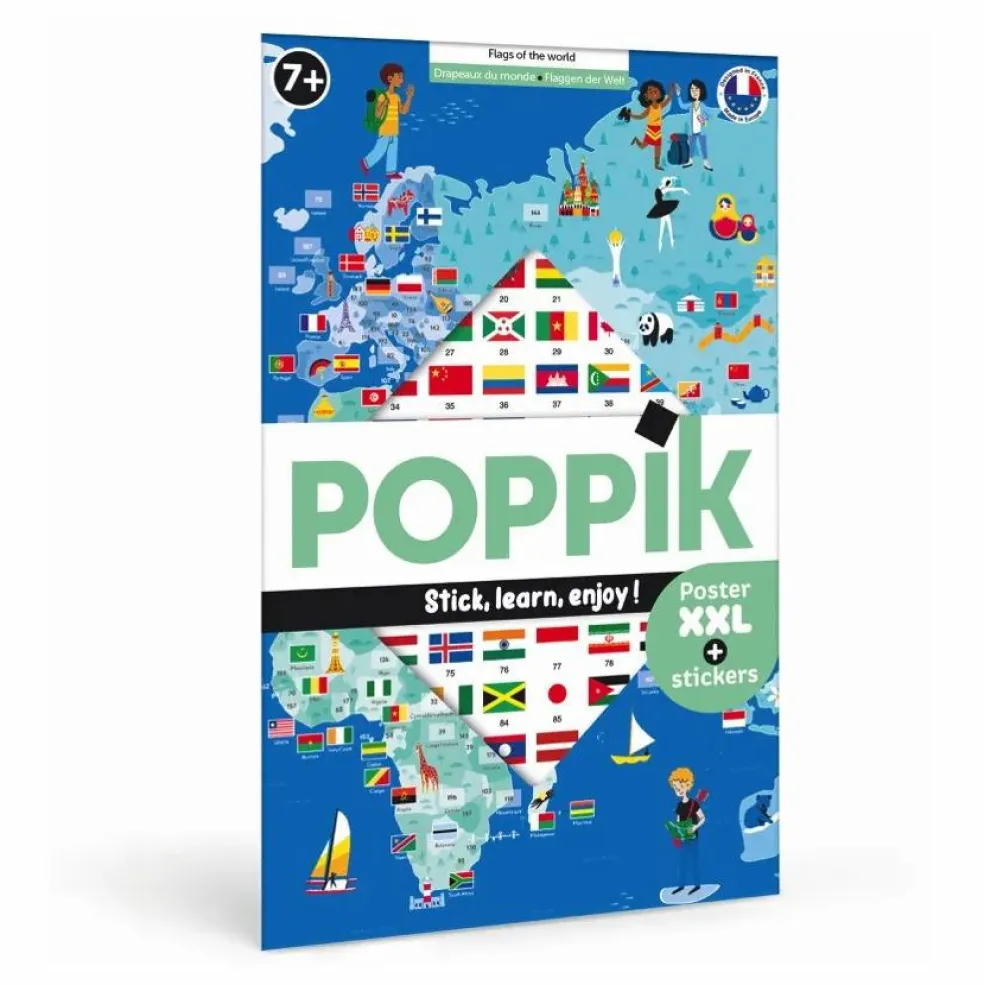 Poster sticker Drapeaux