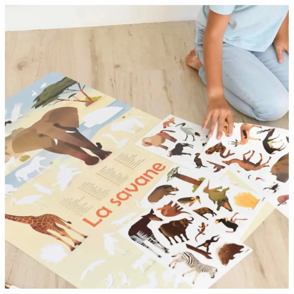 Poster sticker Savane