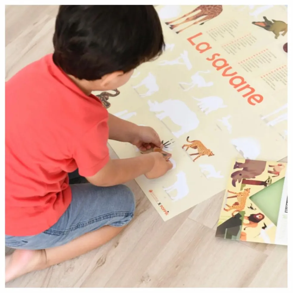 Poster sticker Savane