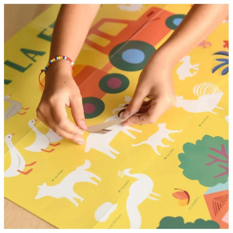Poster stickers La ferme
