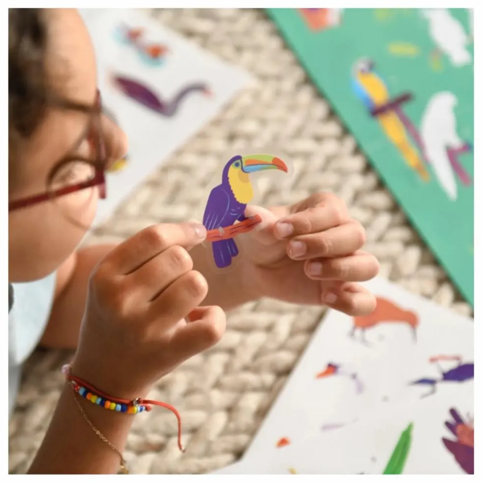 Poster stickers Oiseaux