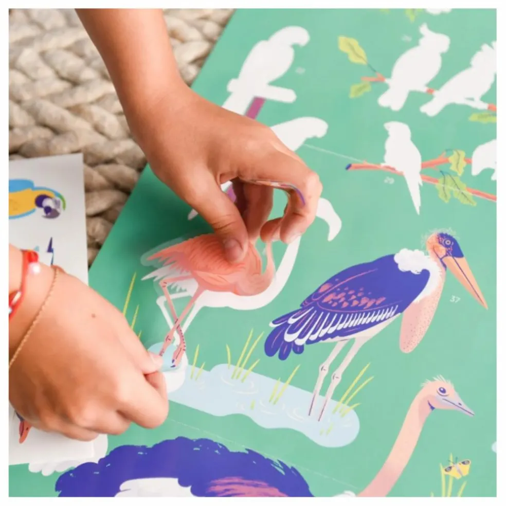 Poster stickers Oiseaux