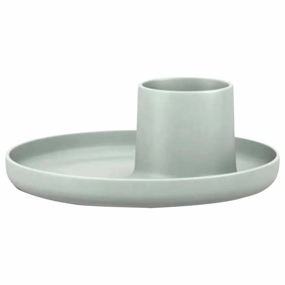 Pot à crayon et vide poche en plastique ABS O-Tidy - Michel Charlot | Gris ciel