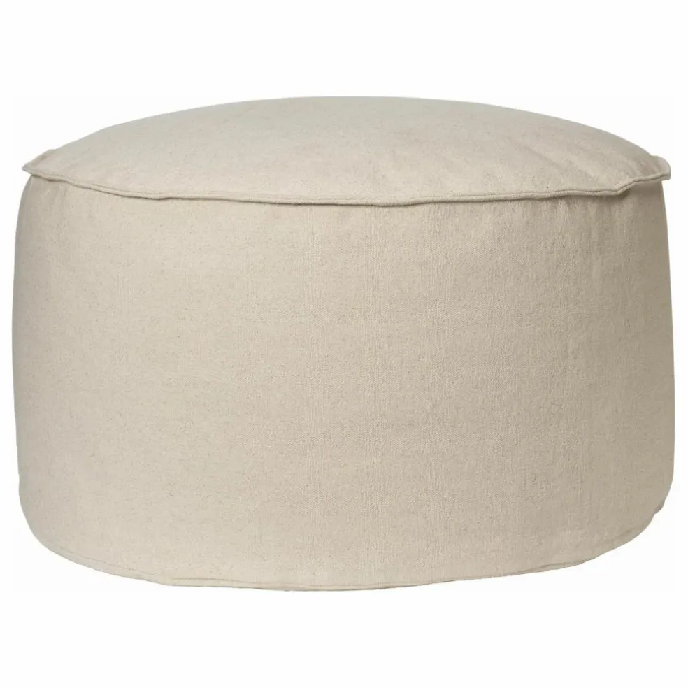 Pouf Aun | Ivoire