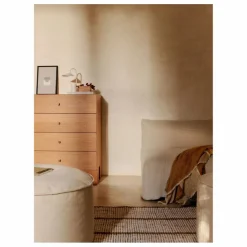 Pouf Aun | Ivoire