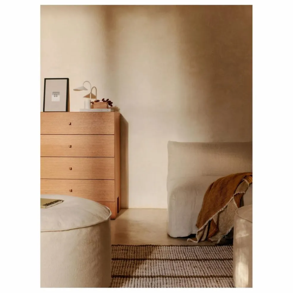 Pouf Aun | Ivoire