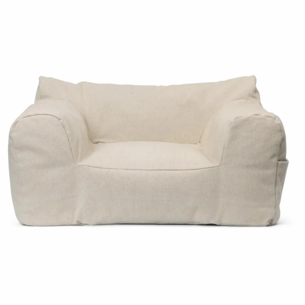 Pouf Billow | Blanc cassé