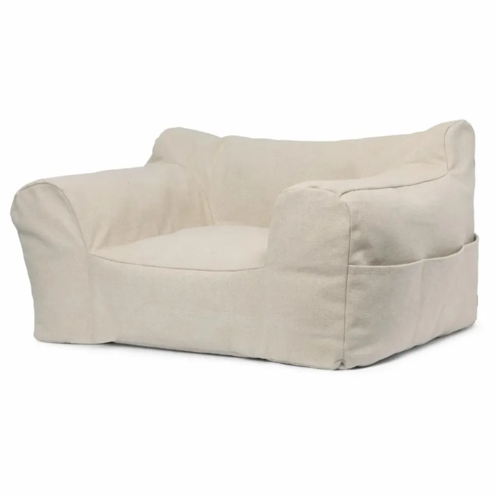 Pouf Billow | Blanc cassé