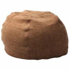 Pouf en toile nomade | Terracotta