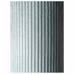 Pouf en velours côtelé | Bleu Clair