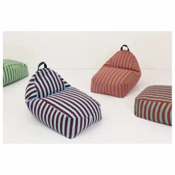 Pouf long Bliss | Bleu