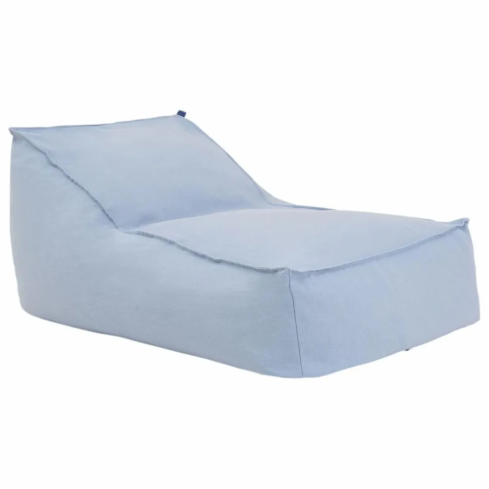 Pouf long Lucky | Bleu