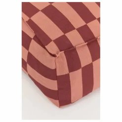 Pouf long Vibes Tiles | Rouge