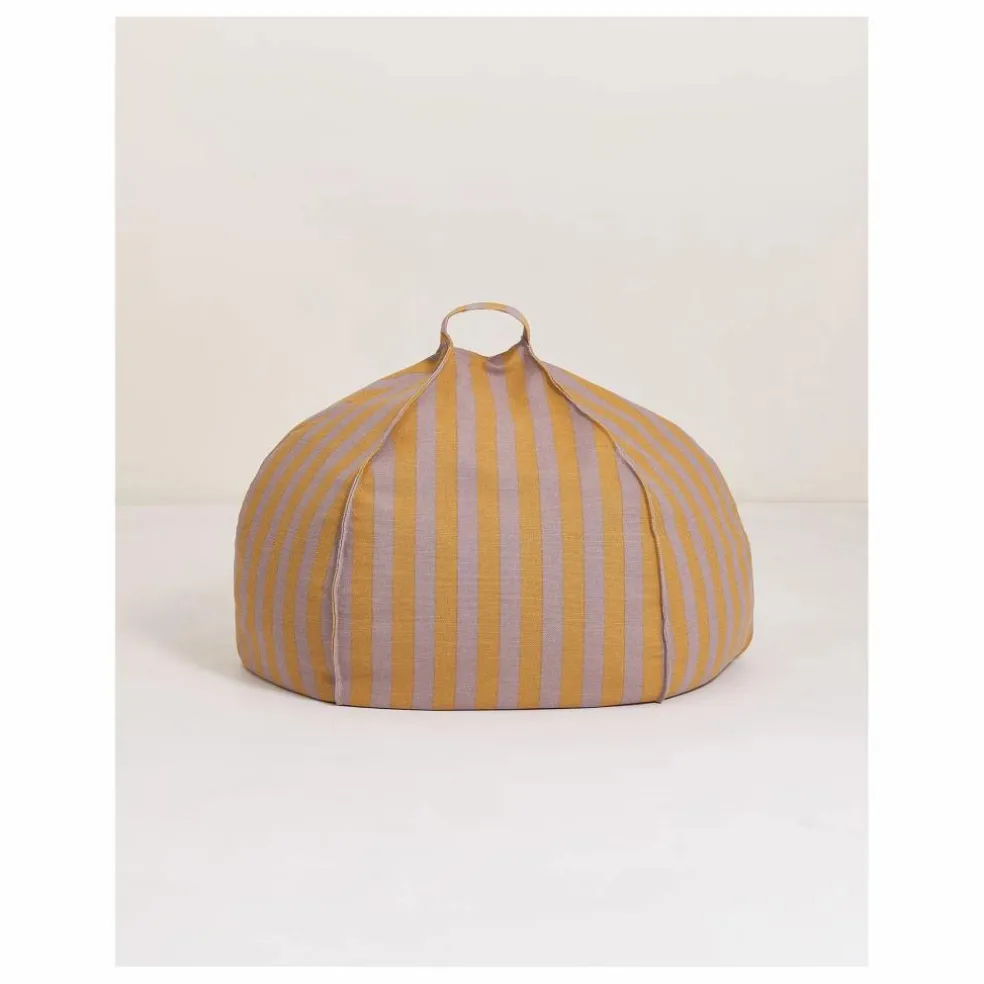 Pouf rond Vibes | Ocre