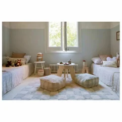 Pouf Vichy | Rose