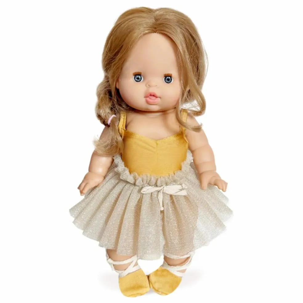 Poupée ballerine Aliénor | Doré