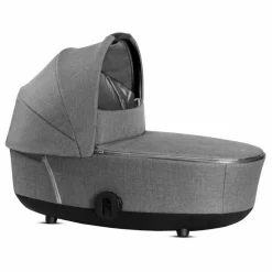 Poussette complète évolutive Mios chassis chrome | Gris clair
