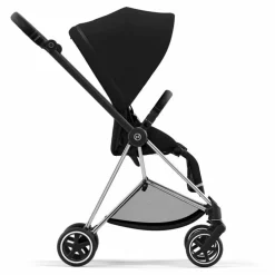 Poussette 2eme âge Mios 2022 châssis chrome | Noir