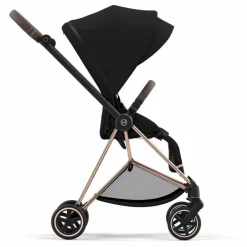 Poussette 2eme âge Mios 2022 châssis rose gold | Noir