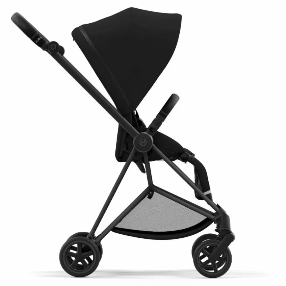 Poussette évolutive Mios 2022 châssis noir | Noir