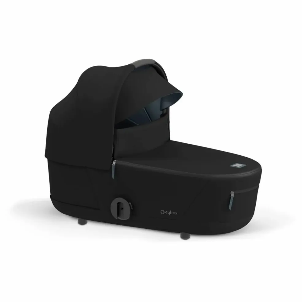 Poussette évolutive Mios 2022 châssis chrome | Noir