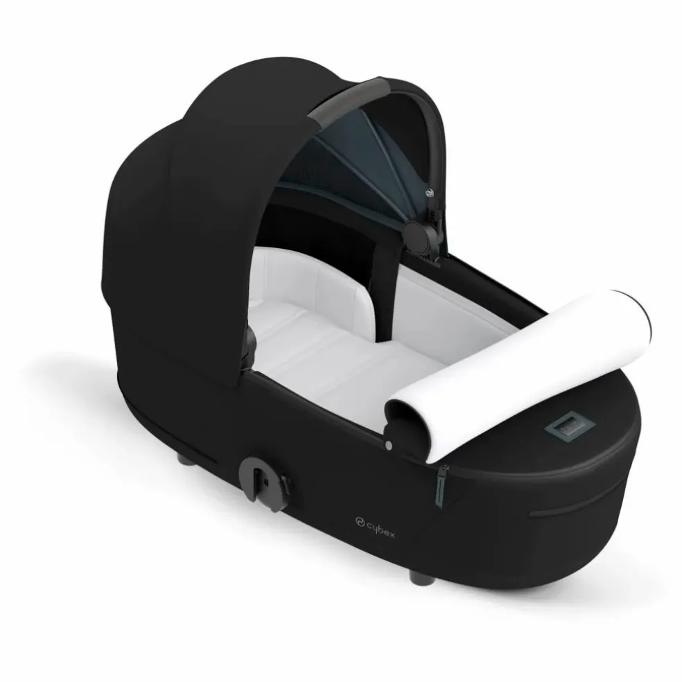 Poussette évolutive Mios 2022 châssis chrome | Noir