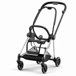 Poussette évolutive Mios 2022 châssis chrome | Gris clair