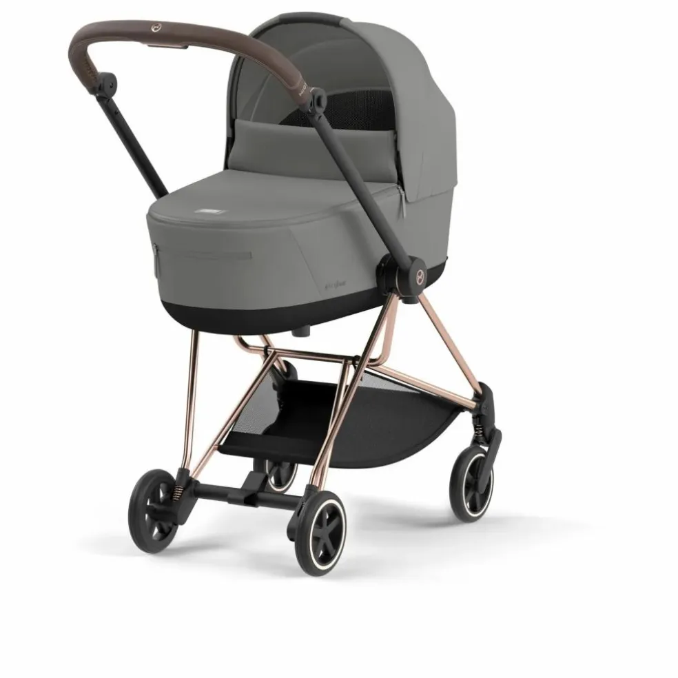 Poussette évolutive Mios châssis rose gold | Gris
