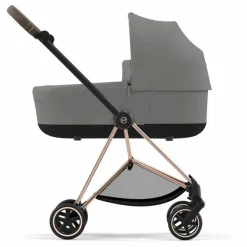 Poussette évolutive Mios châssis rose gold | Gris