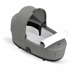 Poussette évolutive Mios châssis chrome | Gris