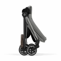 Poussette évolutive Mios châssis chrome | Gris