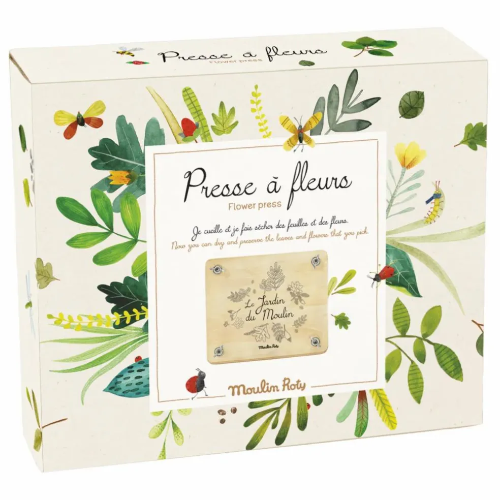 Presse à fleurs