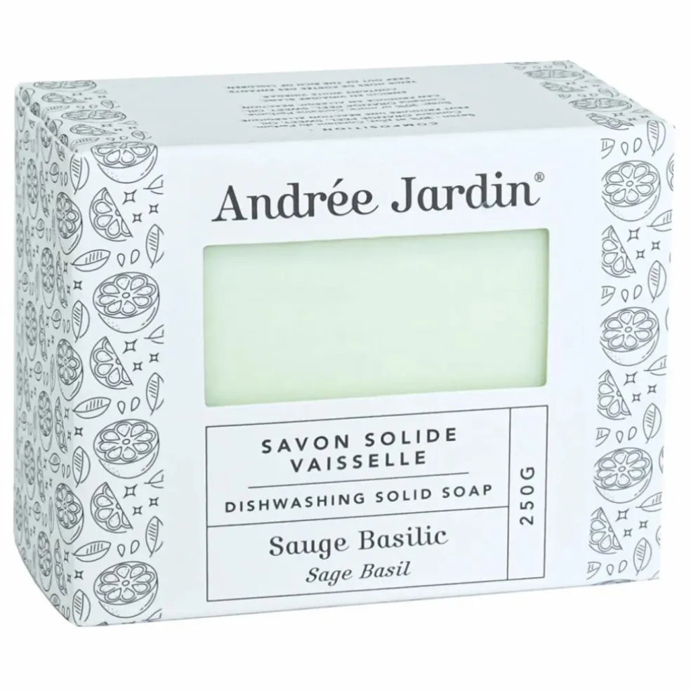 Produit vaisselle solide - Sauge Basilic | Blanc