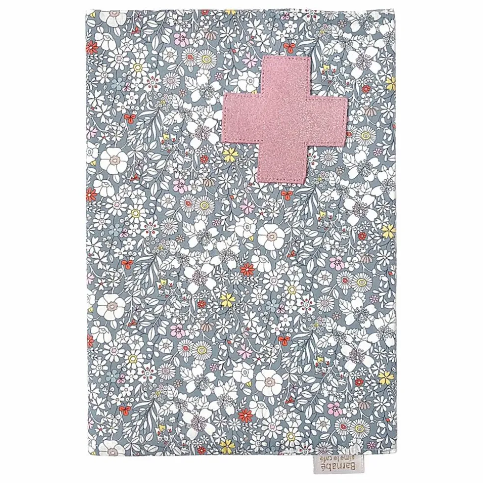 Protège carnet de santé Katie | Gris