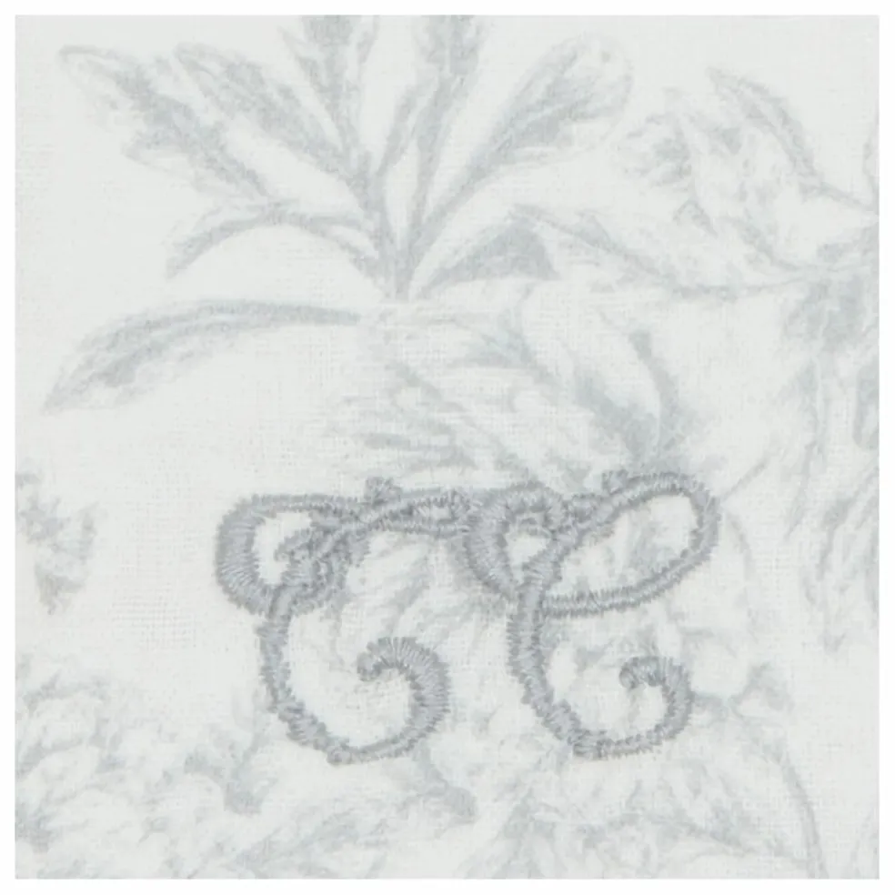 Protège carnet de santé Toile de Jouy | Gris