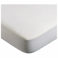Protège matelas en bambou pour berceau Kumi | Blanc