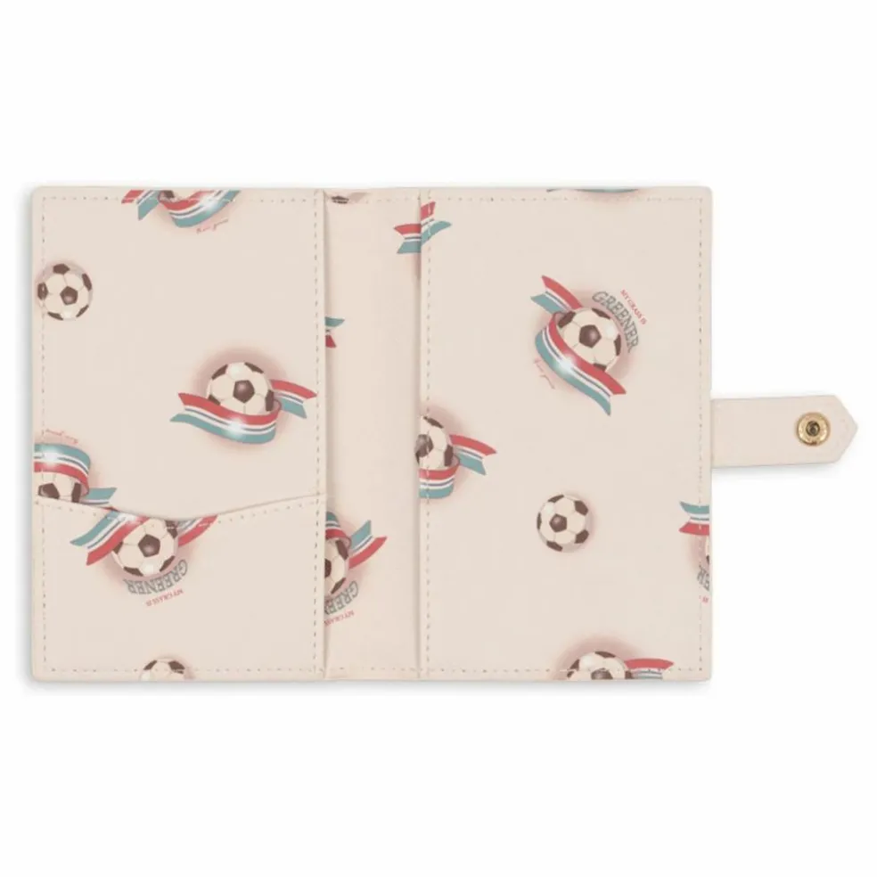 Protège passeport et étiquette bagage Kick It | Beige