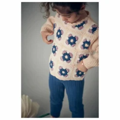 Pull Alicia Crochet | Rose poudré
