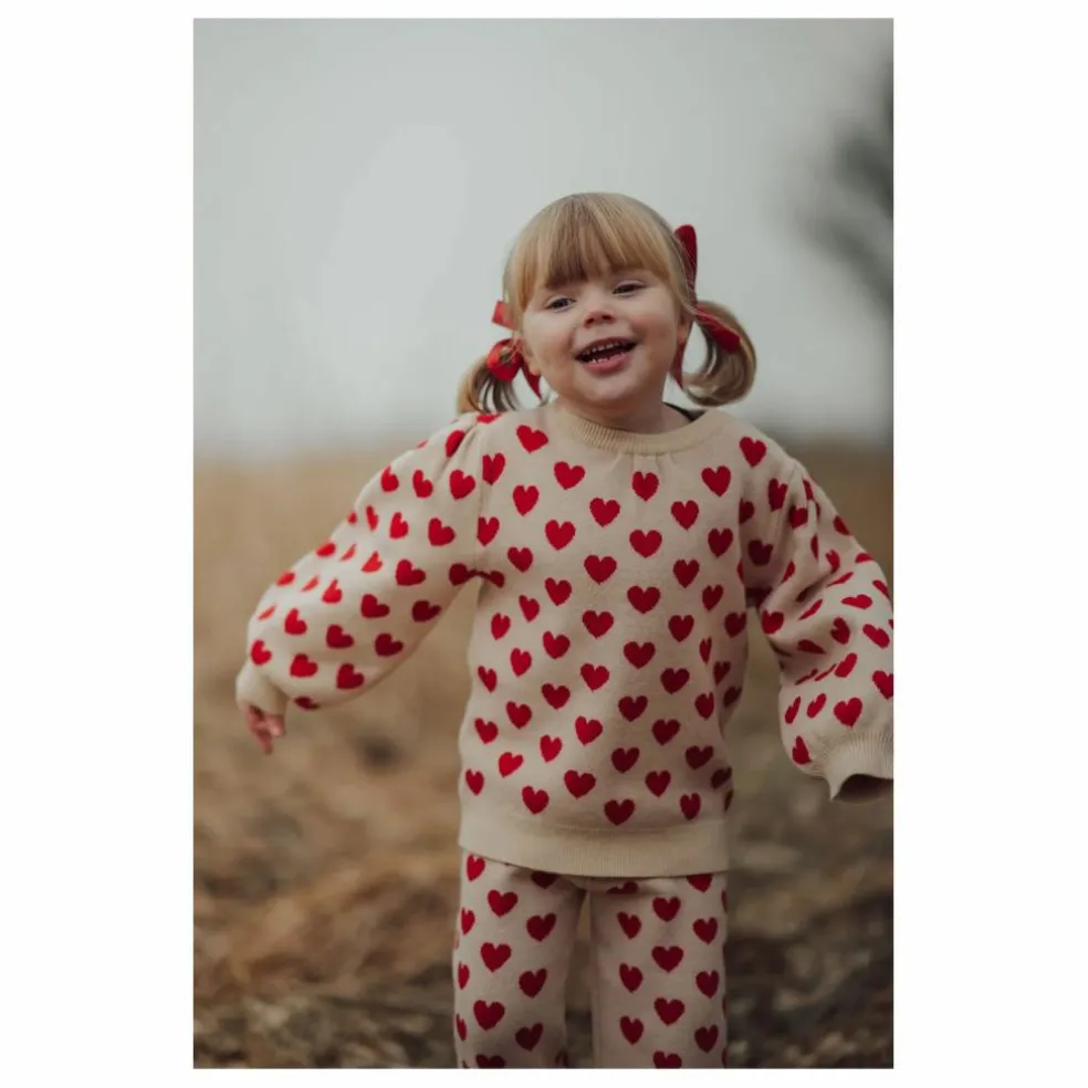 Pull Alon Heart Fibres Recyclées | Ecru