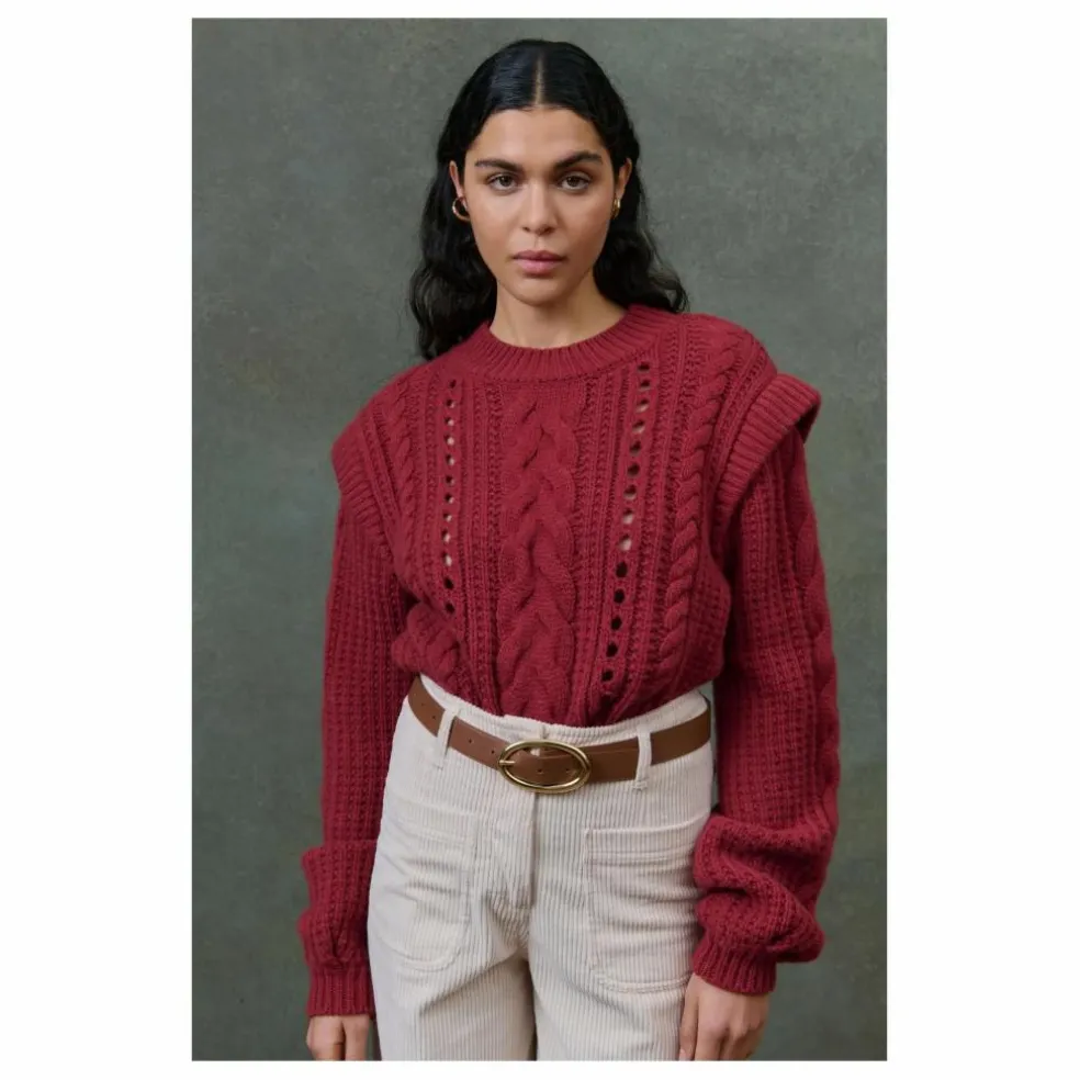 Pull Anika Laine - Collection Femme | Rouge