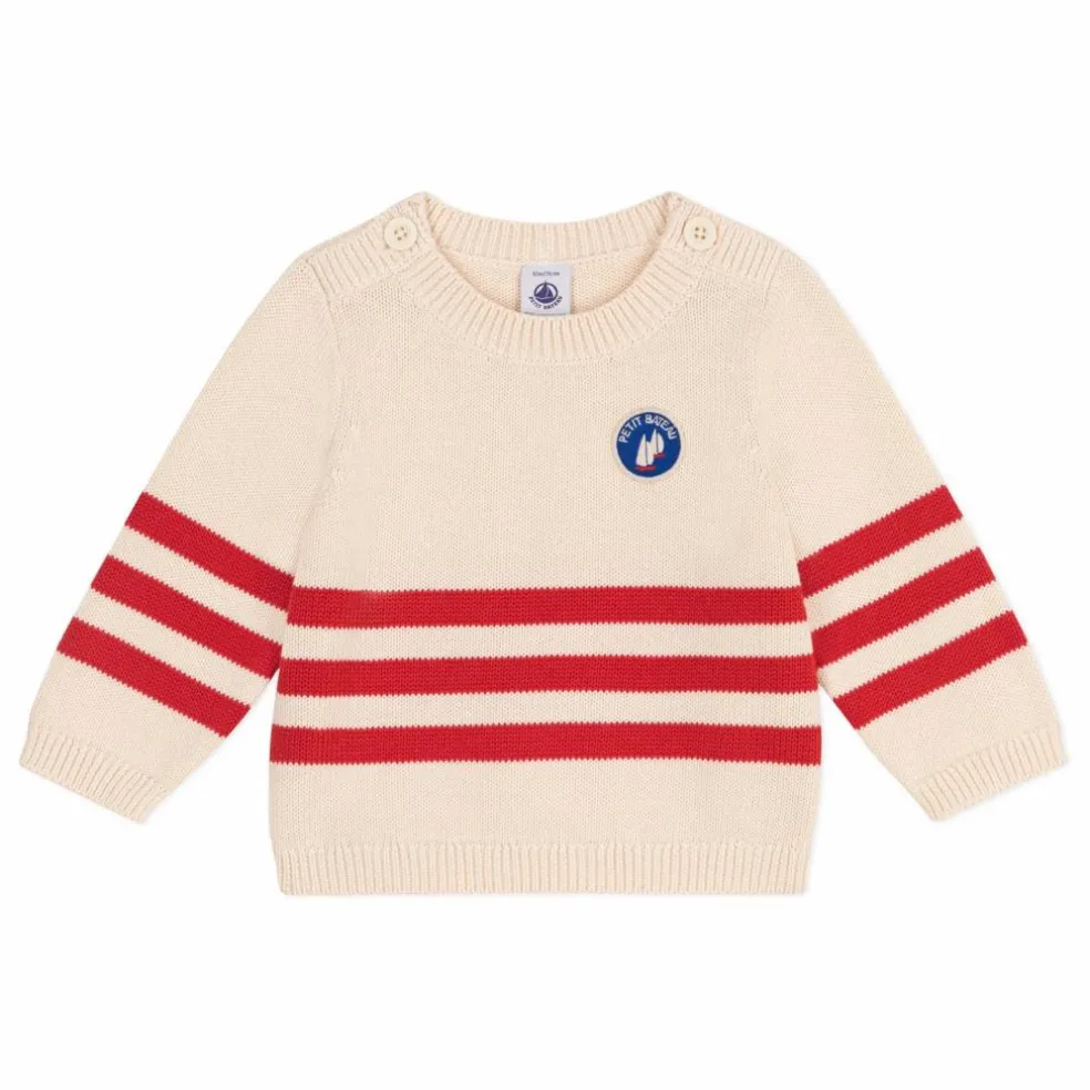 Pull Bastien Coton Bio | Beige