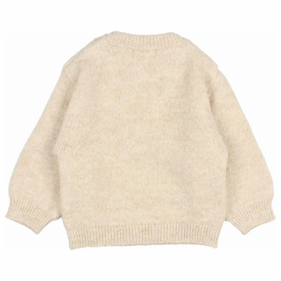 Pull Bébé Fibres Recyclées | Beige