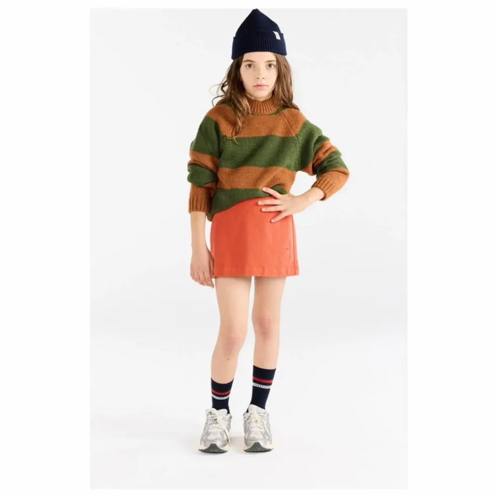 Pull Boxfish Rayé Laine | Marron