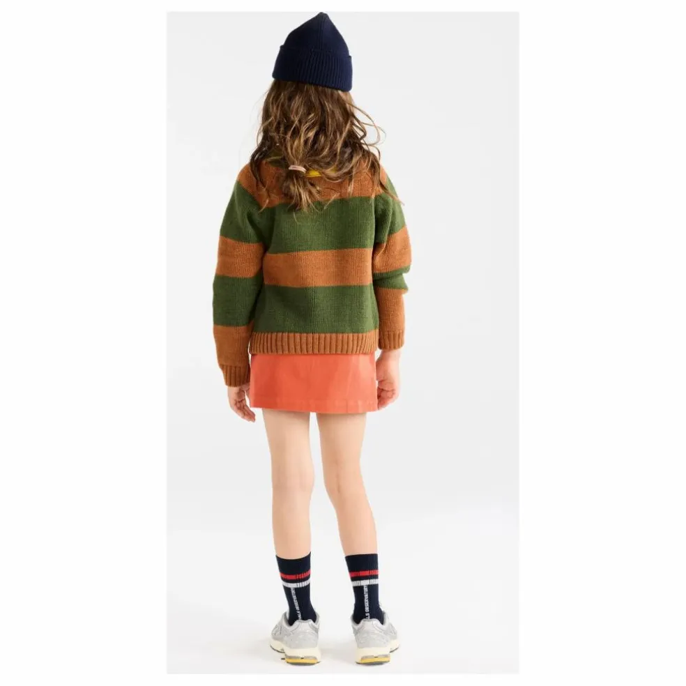 Pull Boxfish Rayé Laine | Marron