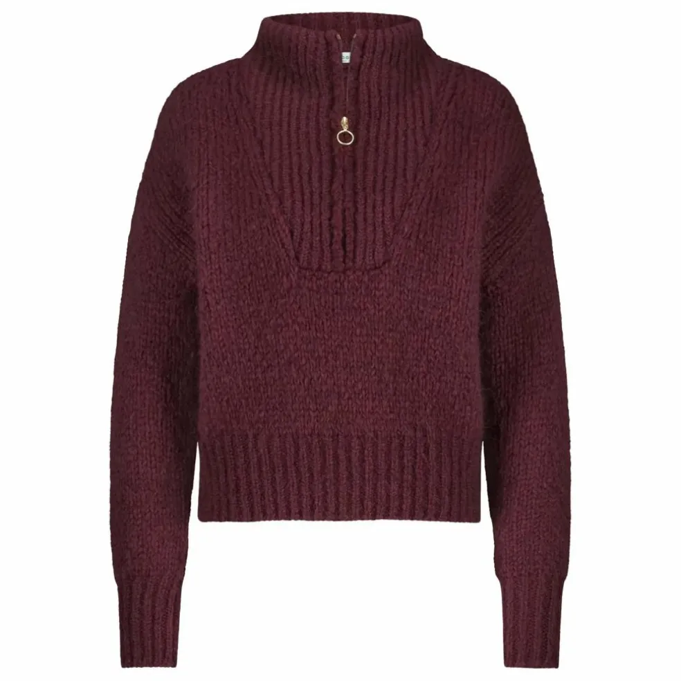 Pull Boxy Beau | Bordeaux